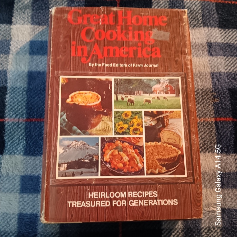 FARM JOURNAL Great Home Cooking In America Vintage 1976 Cookbook Hardcover